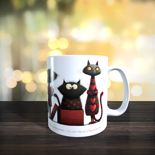 Cană caritabilă „Fiecare contează” – Blănoșii