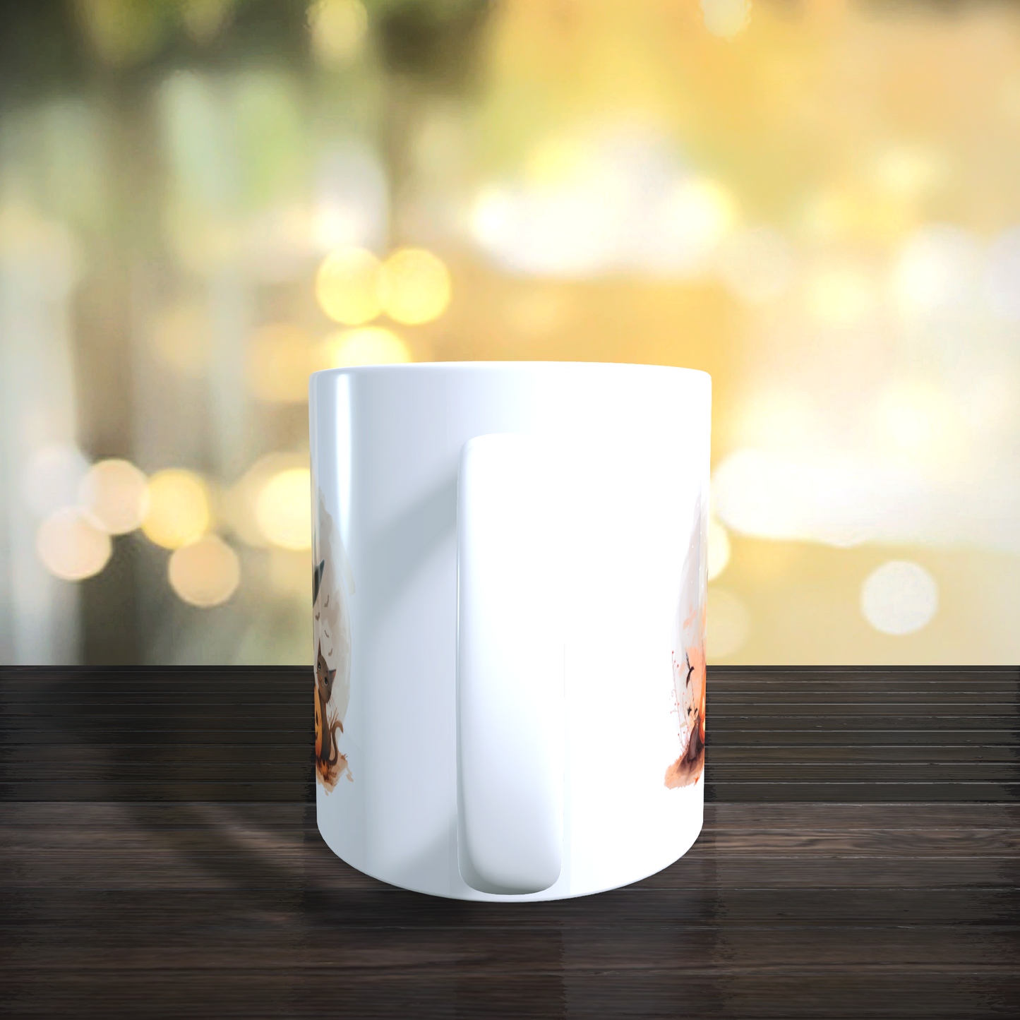 Cană ceramică personalizată „E poțiunea mea magică – nu o vărsa!” – 330 ml, albă, design fără fundal