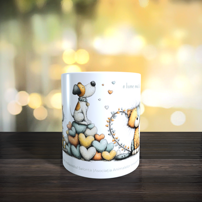 Cană caritabilă „O lume mai bună” – Blănoșii solidari