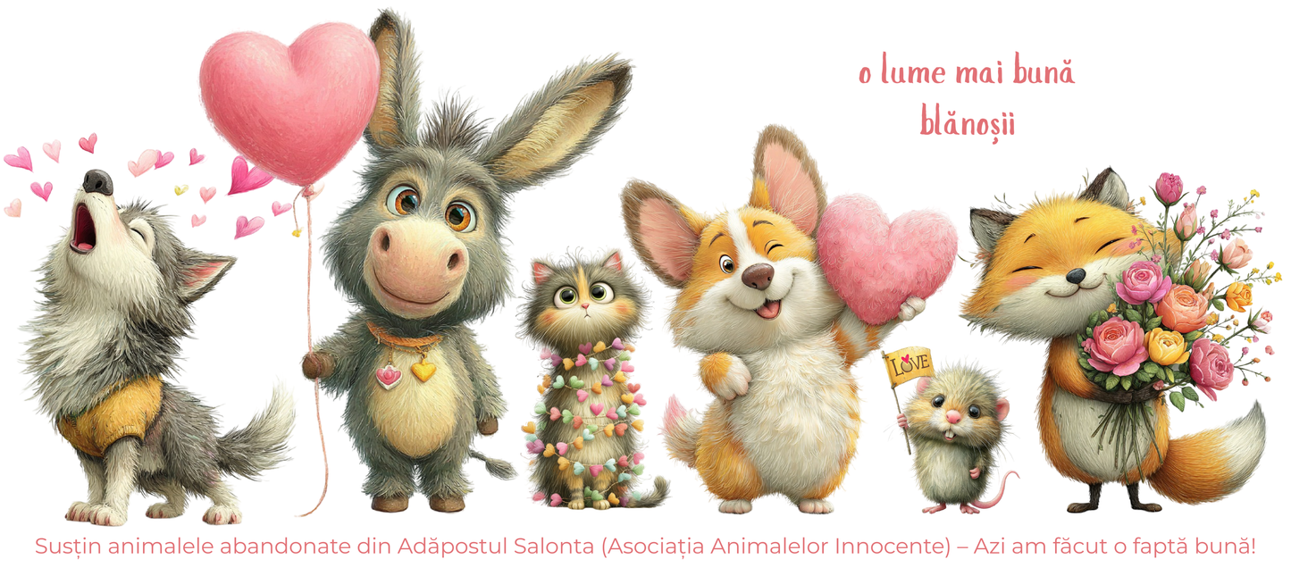 Cană caritabilă „O lume mai bună” – Blănoșii