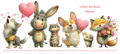 Cană caritabilă „O lume mai bună” – Blănoșii