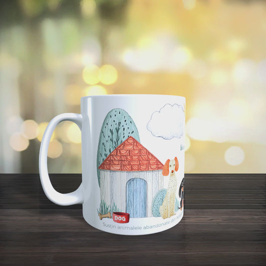 Cană caritabilă „Împreună e mai bine” – Blănoșii