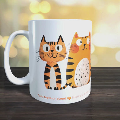 Cană caritabilă „Simpaticii” – Blănoșii veseli