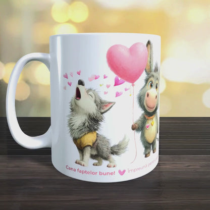 Cană caritabilă „O lume mai bună” – Blănoșii