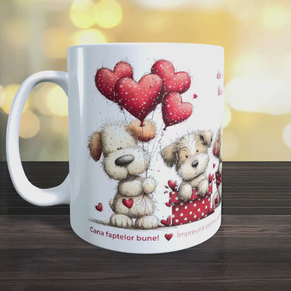 Cană caritabilă „Din inimă, demonstrat” – Blănoșii